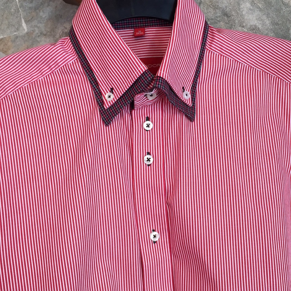 Willsoor European fit Button long sleeve Shirt.